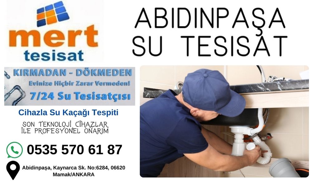 Abidinpaşa Su Kaçağı Tespiti